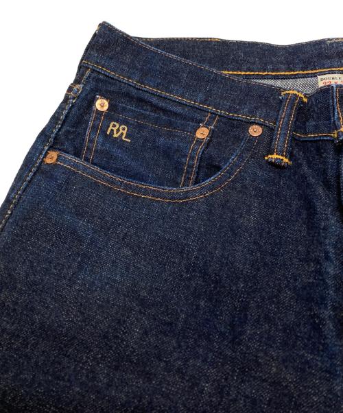 RRL（ダブルアールエル）RRL (ダブルアールエル) SLIM FIT JAPAN WOVEN ボタンフライ デニムパンツ インディゴ サイズ:32の古着・服飾アイテム