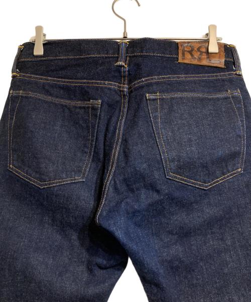 RRL（ダブルアールエル）RRL (ダブルアールエル) SLIM FIT JAPAN WOVEN ボタンフライ デニムパンツ インディゴ サイズ:32の古着・服飾アイテム