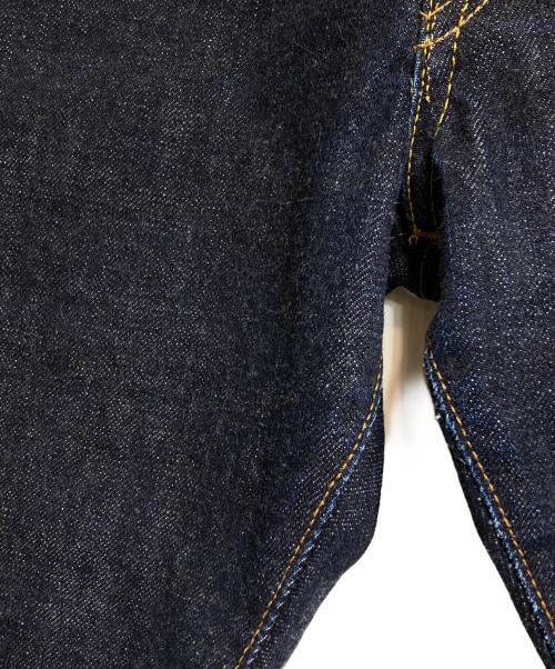 RRL（ダブルアールエル）RRL (ダブルアールエル) SLIM FIT JAPAN WOVEN ボタンフライ デニムパンツ インディゴ サイズ:32の古着・服飾アイテム