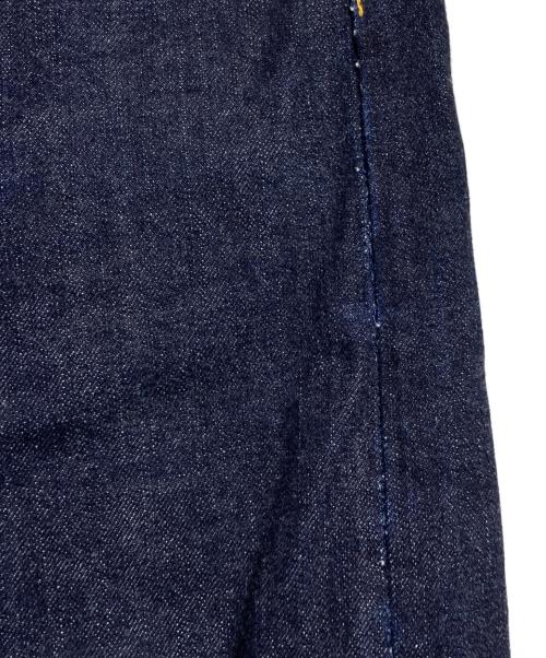 RRL（ダブルアールエル）RRL (ダブルアールエル) SLIM FIT JAPAN WOVEN ボタンフライ デニムパンツ インディゴ サイズ:32の古着・服飾アイテム