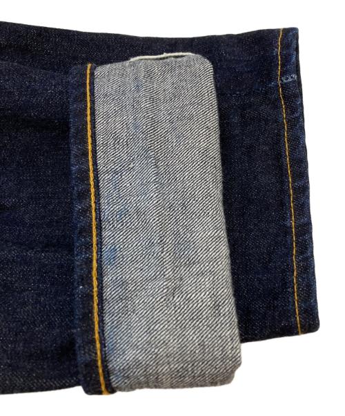 RRL（ダブルアールエル）RRL (ダブルアールエル) SLIM FIT JAPAN WOVEN ボタンフライ デニムパンツ インディゴ サイズ:32の古着・服飾アイテム