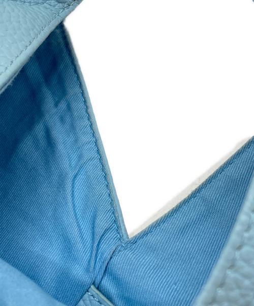 MM6 Maison Margiela（エムエムシックスメゾンマルジェラ）MM6 Maison Margiela (エムエムシックスメゾンマルジェラ) スモールジャパニーズバッグ ライトブルーの古着・服飾アイテム