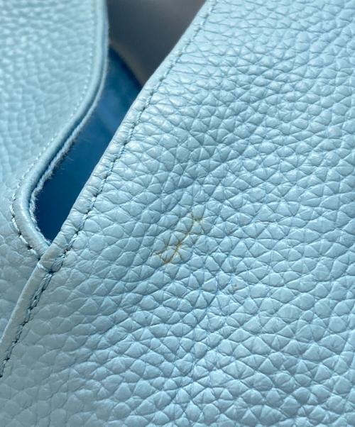 MM6 Maison Margiela（エムエムシックスメゾンマルジェラ）MM6 Maison Margiela (エムエムシックスメゾンマルジェラ) スモールジャパニーズバッグ ライトブルーの古着・服飾アイテム