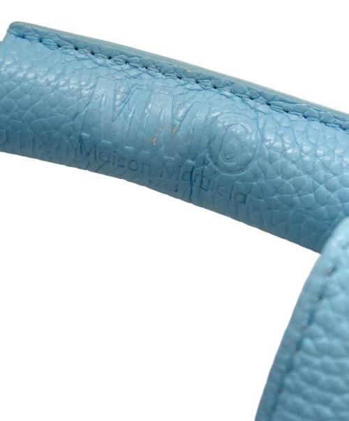 MM6 Maison Margiela（エムエムシックスメゾンマルジェラ）MM6 Maison Margiela (エムエムシックスメゾンマルジェラ) スモールジャパニーズバッグ ライトブルーの古着・服飾アイテム