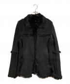 BACK BONEバックボーン）の古着「ムートンコート」｜ブラック