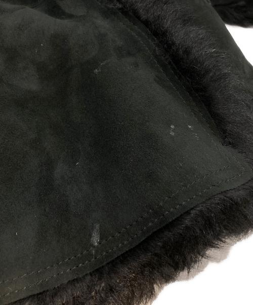 BACK BONE（バックボーン）BACK BONE (バックボーン) ムートンコート ブラック サイズ:Mの古着・服飾アイテム