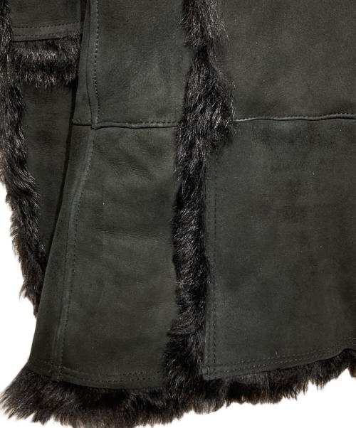 BACK BONE（バックボーン）BACK BONE (バックボーン) ムートンコート ブラック サイズ:Mの古着・服飾アイテム