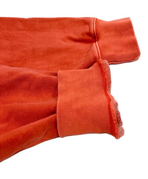 stussy（ステューシー）stussy (ステューシー) NIKE (ナイキ) Washed Fleece Zip Hoodie レッド サイズ:Ｓの古着・服飾アイテム