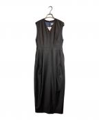 dress a dressドレス ア ドレス）の古着「Precious layering petal dress」｜ブラウン