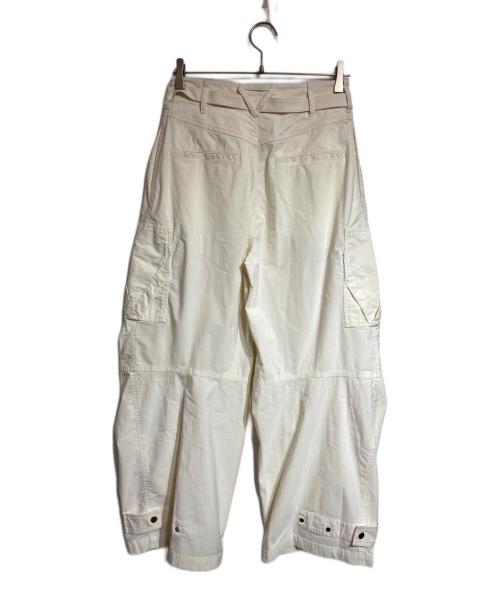 BOTTEGA VENETA（ボッテガベネタ）BOTTEGA VENETA (ボッテガベネタ) SALON 02カーゴパンツ ホワイト サイズ:36の古着・服飾アイテム