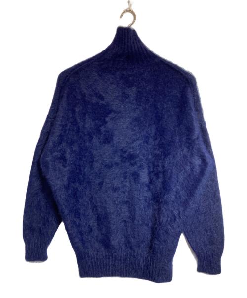 CELINE（セリーヌ）CELINE (セリーヌ) アンゴラヘアリーニット ネイビー サイズ:Sの古着・服飾アイテム