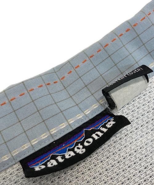 Patagonia rhythm（パタゴニア）Patagonia rhythm (パタゴニア) ジップアップシャツ ブルー サイズ:XLの古着・服飾アイテム