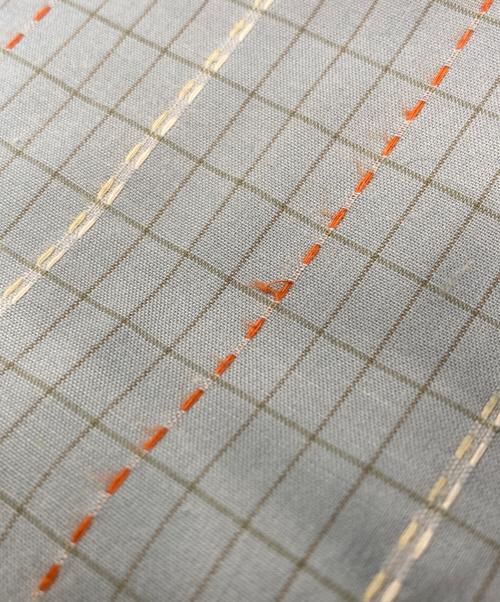 Patagonia rhythm（パタゴニア）Patagonia rhythm (パタゴニア) ジップアップシャツ ブルー サイズ:XLの古着・服飾アイテム