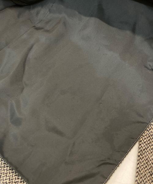 MACPHEE（マカフィー）MACPHEE (マカフィー) シルクミックスツイード ダブルブレストジレ グレー サイズ:36の古着・服飾アイテム