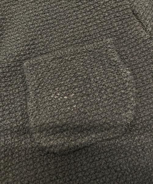 MACPHEE（マカフィー）MACPHEE (マカフィー) モスライクステッチ クルーネックジャケット ネイビー サイズ:Sの古着・服飾アイテム