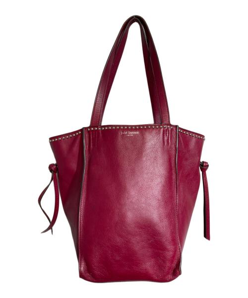 J&M DAVIDSON（ジェイ＆エム デヴィッドソン）J&M DAVIDSON (ジェイ＆エム デヴィッドソン) BELLEミニスタッズバッグ レッドの古着・服飾アイテム