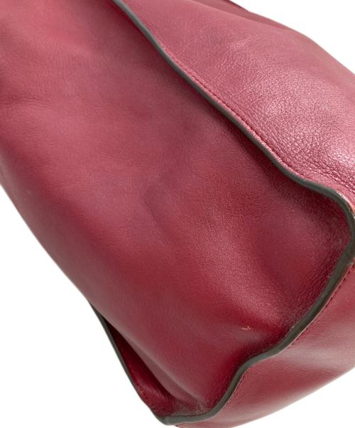 J&M DAVIDSON（ジェイ＆エム デヴィッドソン）J&M DAVIDSON (ジェイ＆エム デヴィッドソン) BELLEミニスタッズバッグ レッドの古着・服飾アイテム