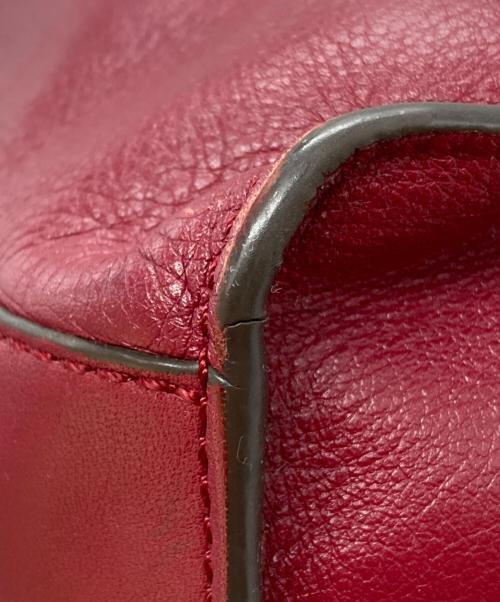 J&M DAVIDSON（ジェイ＆エム デヴィッドソン）J&M DAVIDSON (ジェイ＆エム デヴィッドソン) BELLEミニスタッズバッグ レッドの古着・服飾アイテム