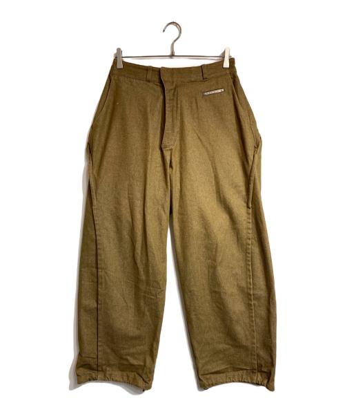 JOHNDOE（ジョーンドゥ）JOHNDOE (ジョーンドゥ) BUGGY DENIM ブラウン サイズ:Lの古着・服飾アイテム