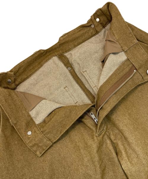 JOHNDOE（ジョーンドゥ）JOHNDOE (ジョーンドゥ) BUGGY DENIM ブラウン サイズ:Lの古着・服飾アイテム