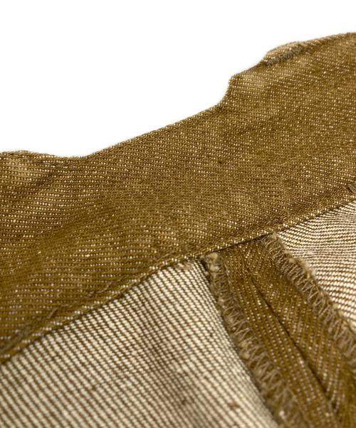 JOHNDOE（ジョーンドゥ）JOHNDOE (ジョーンドゥ) BUGGY DENIM ブラウン サイズ:Lの古着・服飾アイテム