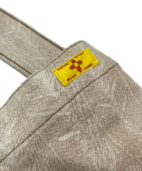 KAPITAL（キャピタル）KAPITAL (キャピタル) 12oz Feather Denim Bag ベージュ サイズ:不明の古着・服飾アイテム