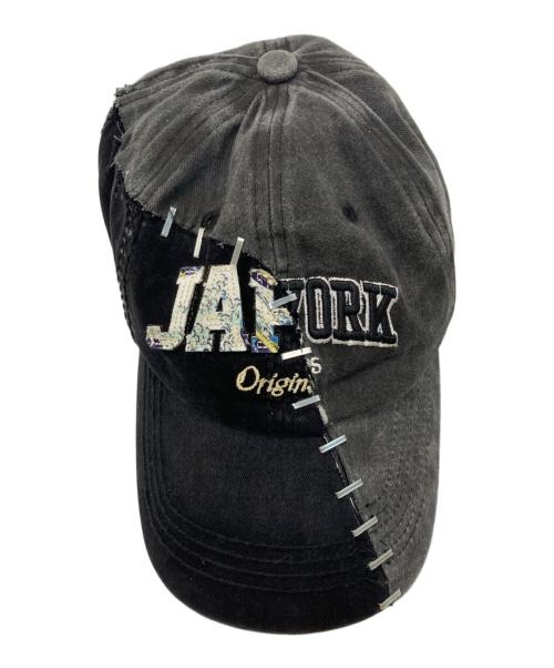 KOZABURO（コウザブロウ）KOZABURO (コウザブロウ) RPM再構築キャップ グレーの古着・服飾アイテム