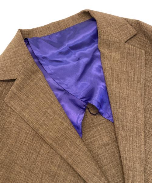 Needles（ニードルズ）Needles (ニードルズ) Miles Jacket - Poly Serge ブラウン サイズ:Mの古着・服飾アイテム