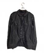 Vivienne Westwood manヴィヴィアン ウェストウッド マン）の古着「シルクリネンジャケット」｜ブラック
