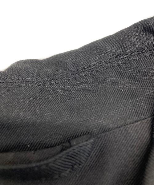 Vivienne Westwood man（ヴィヴィアン ウェストウッド マン）Vivienne Westwood man (ヴィヴィアン ウェストウッド マン) シルクリネンジャケット ブラック サイズ:44の古着・服飾アイテム