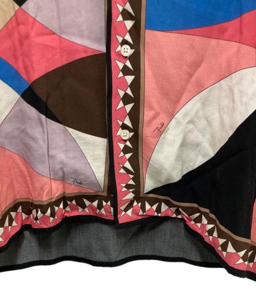 Emilio Pucci（エミリオ プッチ）Emilio Pucci (エミリオ プッチ) SUPREME (シュプリーム) S/S Shirt マルチカラー サイズ:Sの古着・服飾アイテム