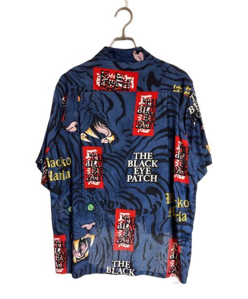 WACKO MARIA（ワコマリア）WACKO MARIA (ワコマリア) BlackEyePatch (ブラックアイパッチ) HAWAIIAN SHIRT S/S ネイビー サイズ:Sの古着・服飾アイテム