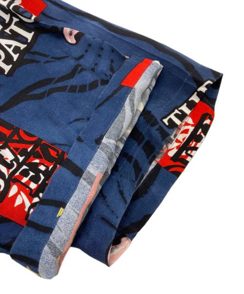 WACKO MARIA（ワコマリア）WACKO MARIA (ワコマリア) BlackEyePatch (ブラックアイパッチ) HAWAIIAN SHIRT S/S ネイビー サイズ:Sの古着・服飾アイテム