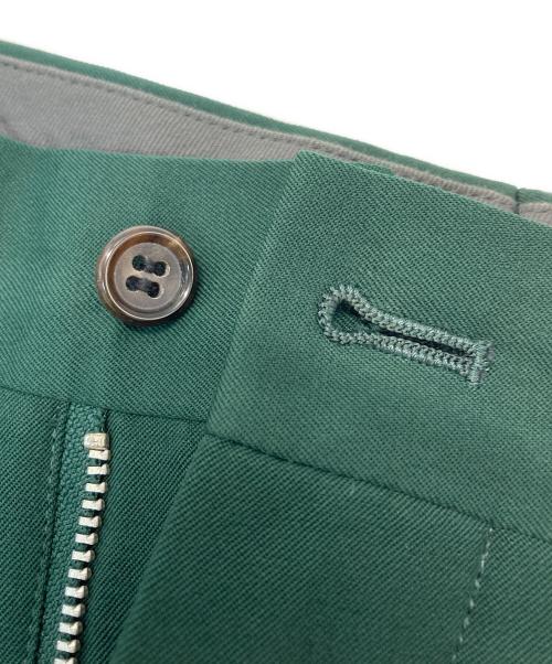 COMME des GARCONS HOMME PLUS（コムデギャルソンオムプリュス）COMME des GARCONS HOMME PLUS (コムデギャルソンオムプリュス) タックバルーンスラックス グリーン サイズ:Mの古着・服飾アイテム