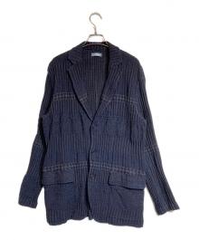 plantation（プランテーション）の古着「S BIZENガンジーWAVEジャケット」｜ネイビー