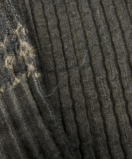 plantation（プランテーション）plantation (プランテーション) S BIZENガンジーWAVEジャケット ネイビー サイズ:XLの古着・服飾アイテム