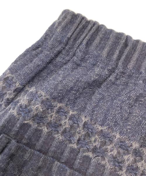 plantation（プランテーション）plantation (プランテーション) S BIZENガンジーWAVEパンツ ネイビー サイズ:XLの古着・服飾アイテム