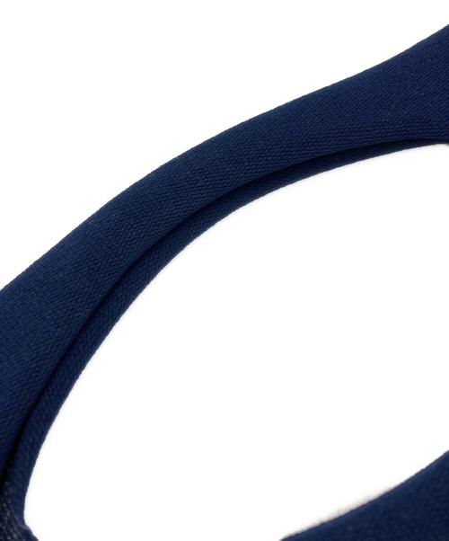 GOOD GOODS ISSEY MIYAKE（グッドグッズ イッセイミヤケ）GOOD GOODS ISSEY MIYAKE (グッドグッズ イッセイミヤケ) MOKKOハンドバッグ ネイビーの古着・服飾アイテム