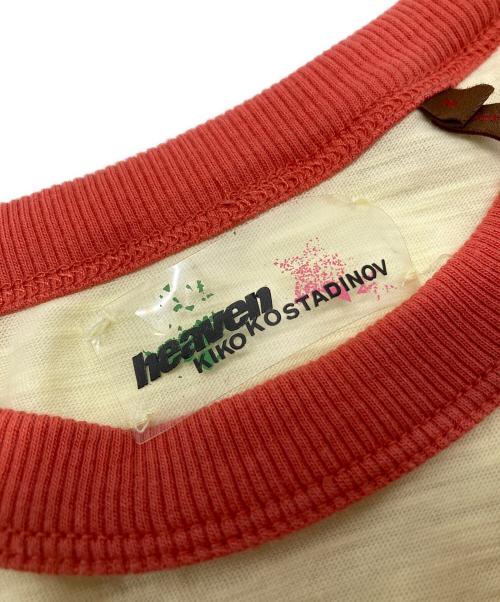 Heaven by Marc Jacobs（ヘブンバイマークジェイコブス）Heaven by Marc Jacobs (ヘブンバイマークジェイコブス) KIKO KOSTADINOV (キコ・コスタディノフ) BIB BABY TEE イエロー サイズ:Mの古着・服飾アイテム