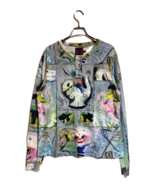 Heaven by Marc Jacobs（ヘブンバイマークジェイコブス）Heaven by Marc Jacobs (ヘブンバイマークジェイコブス) CLAIRE BARROW TEE グレー サイズ:Lの古着・服飾アイテム