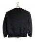 JIL SANDER (ジルサンダー) スウェットボンバージャケット ブラック サイズ:Ｍ：28000円