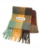 Acne studiosアクネ ストゥディオス）の古着「モヘアチェックマフラー」｜マルチカラー