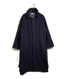 apartment Three（アパートメントスリー）の古着「Belted Oversized Coat」｜ネイビー