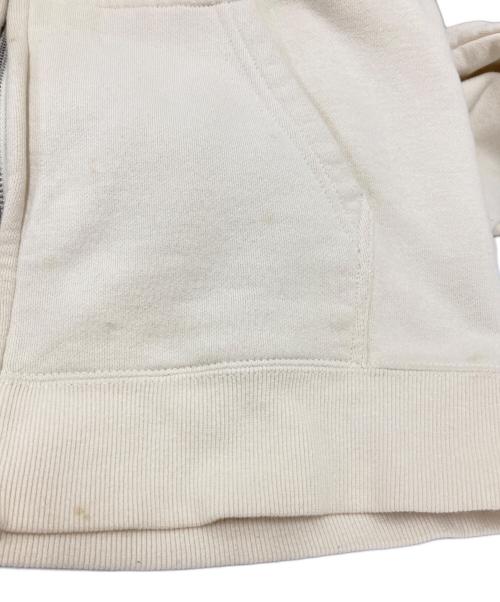 stussy（ステューシー）stussy (ステューシー) ロゴジップアップパーカー ベージュ サイズ:Ⅿの古着・服飾アイテム