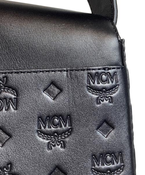 PHENOMENON（フェノメノン）PHENOMENON (フェノメノン) MCM (エムシーエム) ショルダーバッグ ブラックの古着・服飾アイテム