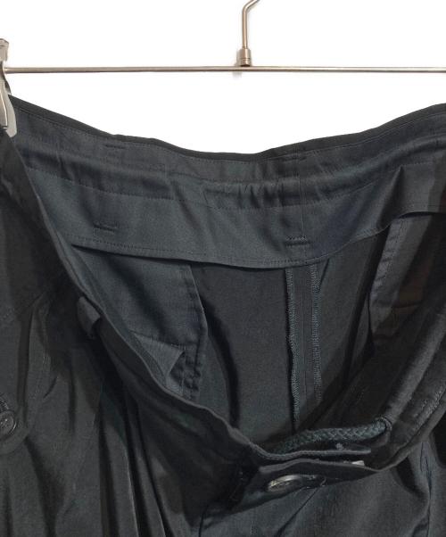 Yohji Yamamoto pour homme（ヨウジヤマモト プールオム）Yohji Yamamoto pour homme (ヨウジヤマモト プールオム) トリアセテートTUCK PANT ブラック サイズ:3の古着・服飾アイテム