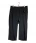 Yohji Yamamoto pour homme（ヨウジヤマモト プールオム）の古着「トリアセテートTUCK PANT」｜ブラック