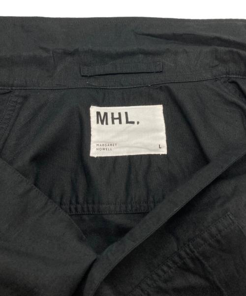 MHL（エムエイチエル）MHL (エムエイチエル) COTTON LINEN OXFORD ブラック サイズ:Lの古着・服飾アイテム