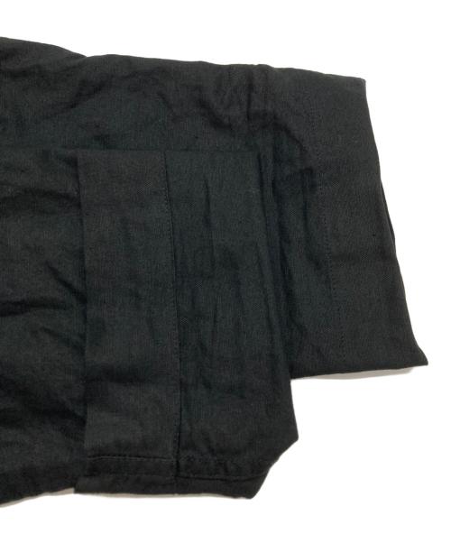 MHL（エムエイチエル）MHL (エムエイチエル) COTTON LINEN OXFORD ブラック サイズ:Lの古着・服飾アイテム