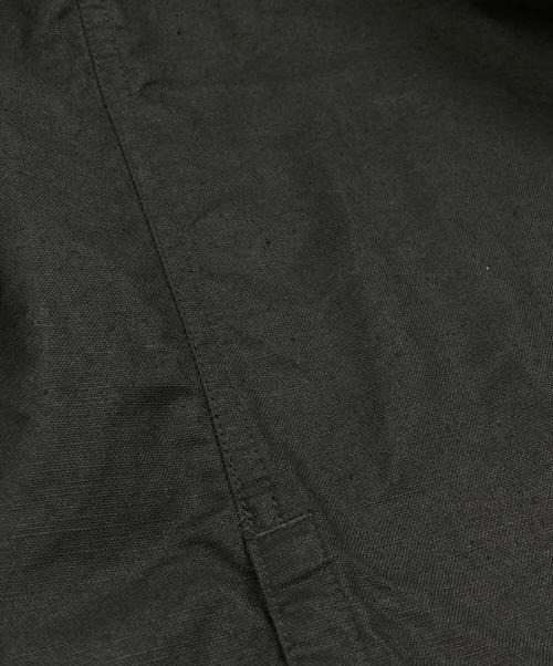 MHL（エムエイチエル）MHL (エムエイチエル) COTTON LINEN OXFORD ブラック サイズ:Lの古着・服飾アイテム